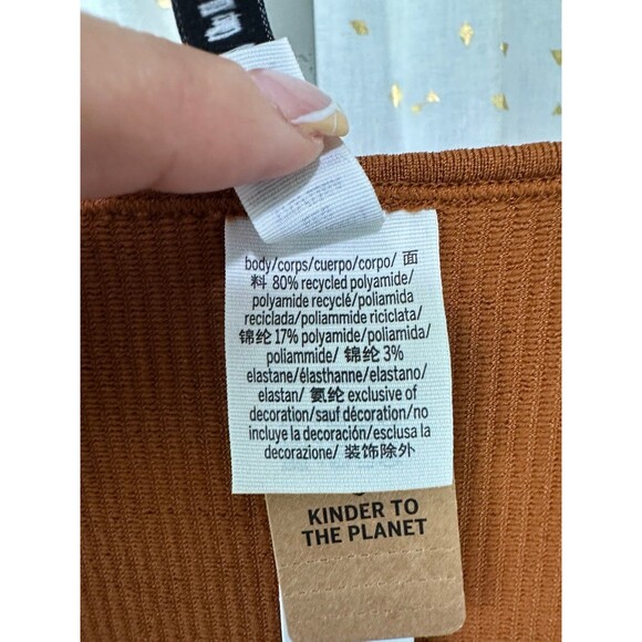 NWT Victoria's Secret PINK x Chloe Halle Stretch Ribbed Bodycon Midi Dress XXL - Picture 8 of 8